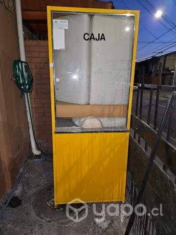 Caja pagadora metálica