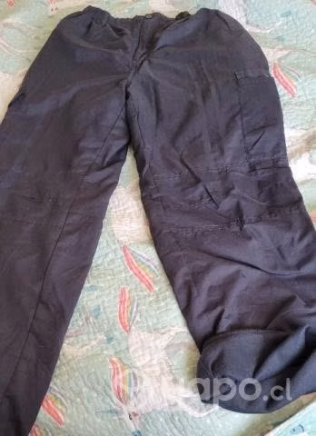 Pantalón cargo hombre con polar interior