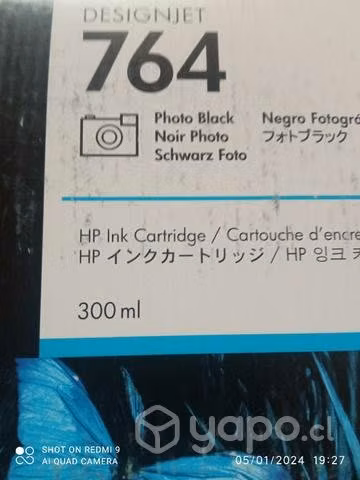 Tintas HP 764 colores originales de 300ml - Imagen 3