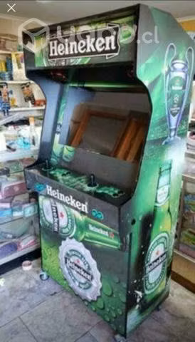 Maquina arcade modelo heineken 32"