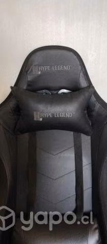 Silla Gamer Profesional Hype Legend Evil negro