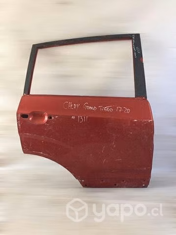 Puerta trasera rh Chery Grand tiggo 2017-2020