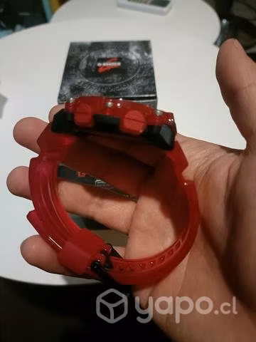 G-Shock Reloj Análogo/Digital Rojo Unisex Sellado