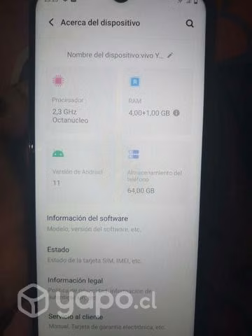 Vivo y 15s