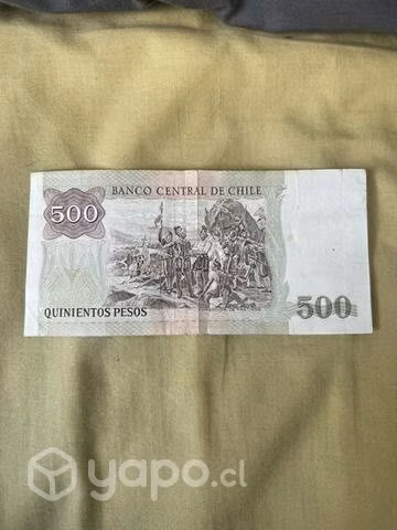 Billete de 500 pesos - Imagen 2