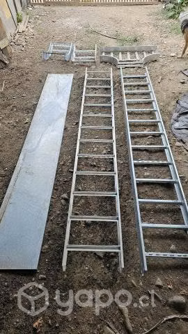 Venta de Escalerillas y uniones galvanizadas