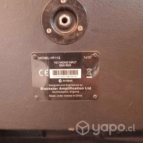 Amplificador Ibanez TSA15H+ Gabinete Blackstar