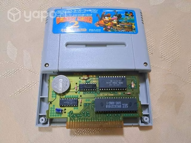 Juegos super nintendo famicon: donkey kong 1 y 2
