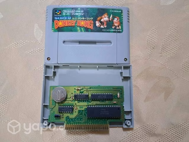 Juegos super nintendo famicon: donkey kong 1 y 2