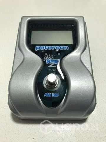 Afinador guitarra o bajo Peterson Strobo Stomp 2