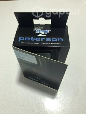 Afinador guitarra o bajo Peterson Strobo Stomp 2