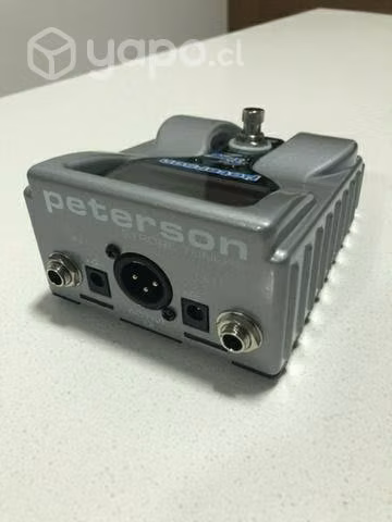 Afinador guitarra o bajo Peterson Strobo Stomp 2