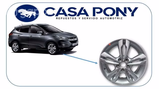 Aro de aluminio original hyundai tucson lm