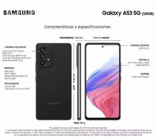 Celular sansung nuevo sellado