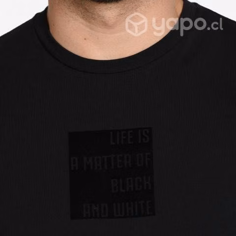 Polera Juventus ICON C/ Logo bordado
