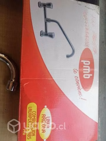 Lavaplatos doble nuevo mas desague y llave