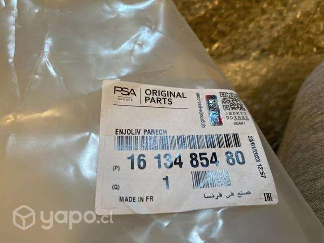 Cromado máscara peugeot 208 año 2017-2020 original - Imagen 5