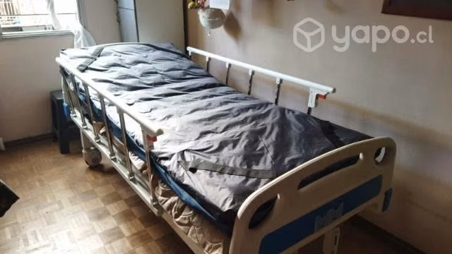 Cama clínica más colchón antiescaras - Imagen 2