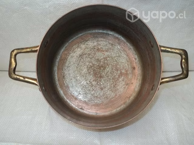 Antigua Olla De Cobre Fantuzzi