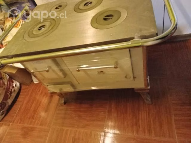 Cocina a leña de 4 platos
