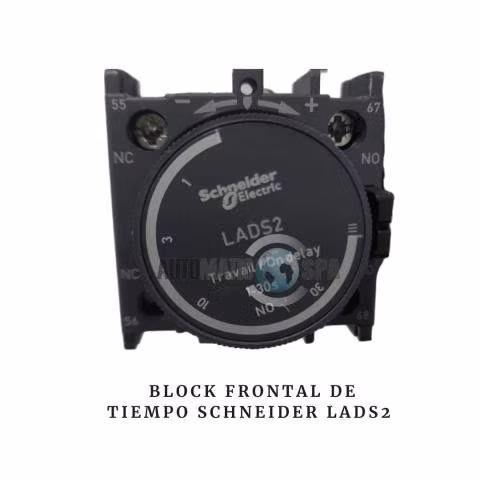 Block Frontal de Tiempo Schneider LADS2