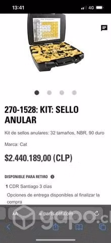 Kit sellos Cat