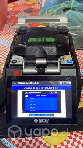 Fusión y certificación fibra óptica