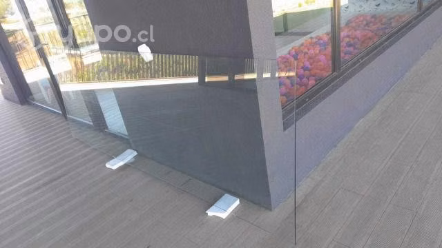 Cubierta vidrio 1.00mt x2.90mt x10mm