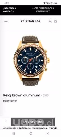 Reloj cristian lay origuinal