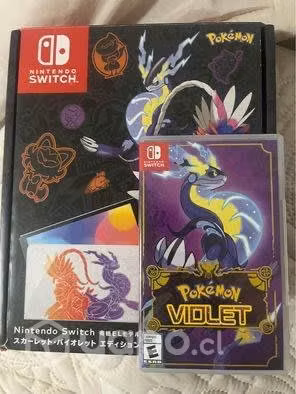 Nintendo switch oled version pokemon mas juego