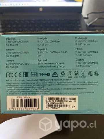 TP Link 8 Port Gigabi - Imagen 5