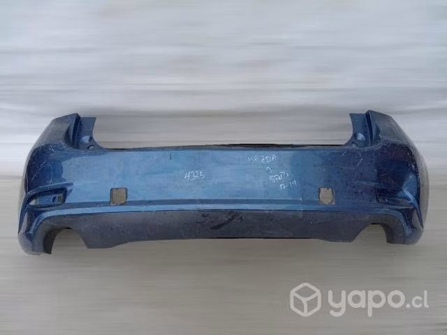 Parachoque trasero mazda 3 sport 2017-2019