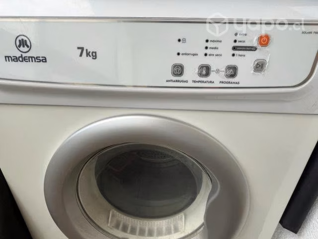 Secadora Mademsa Capacidad 7kg