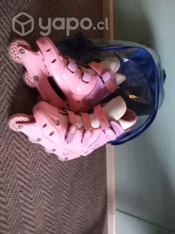 Patines de ruedas para niña