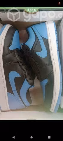 Zapatillas jordan 1 low cómo nuevas venta x no uso