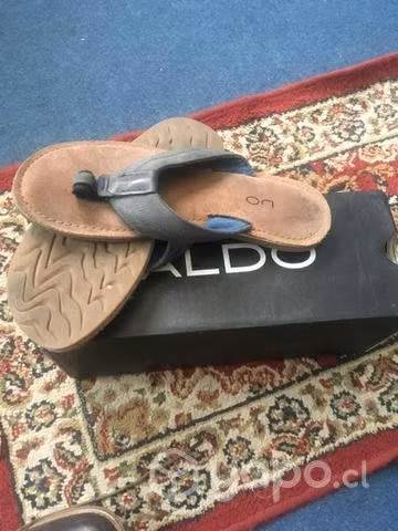 Aldo cuero sandalia 42 - Imagen 3