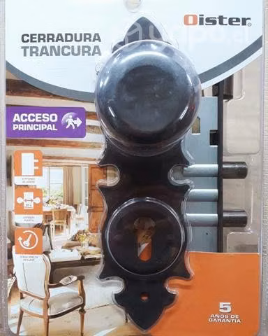 Cerradura Embutir con Placa Oister Trancura Acceso