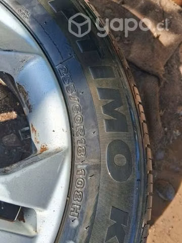 Llantas ssangyong actyon aro 18