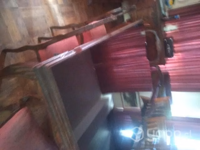 Comedor con 8 sillas y 2 sitiales antiguo - Imagen 4
