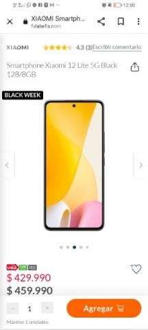 Celular xaomi 12 lite - Imagen 2