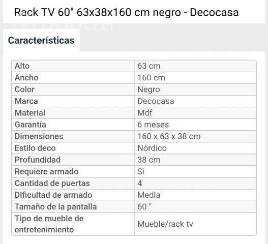 Rack Nuevo Decocasa - Imagen 3