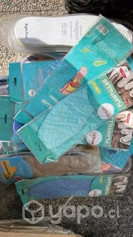 Lote de plantillas para zapatos
