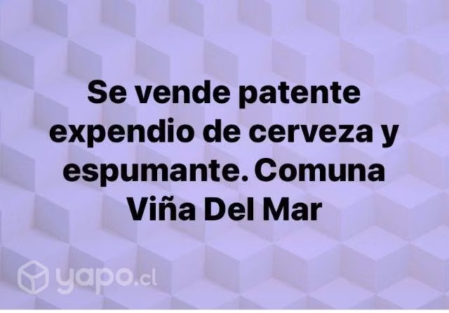 Patente de cervezas