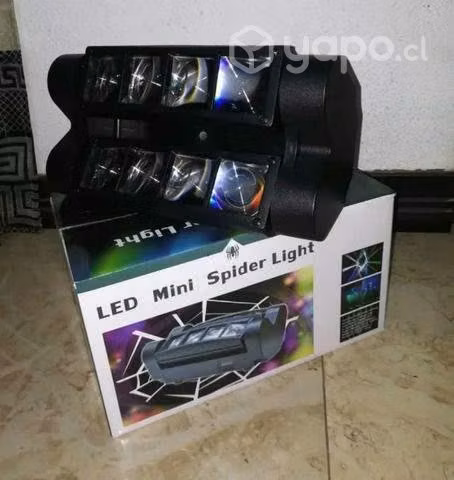 LED Mini Spider Light Iluminación RGB 40w