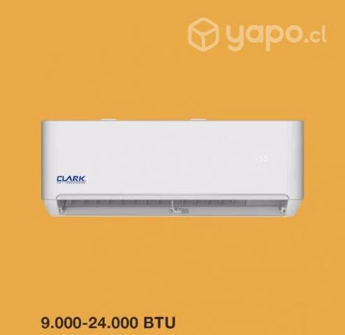 Equipo de Aire acondicionado Clark 9000 btu Invert