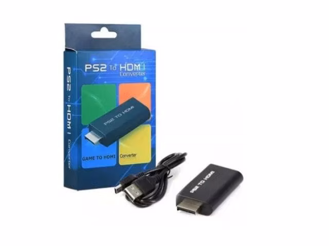 Adaptador Consola Ps2 A Hdmi + Jack 3.5mm Playstat