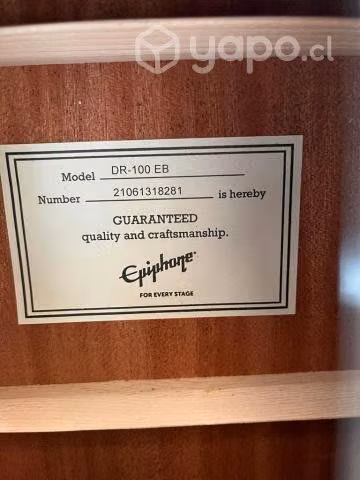 Guitarra Epiphone - Imagen 2