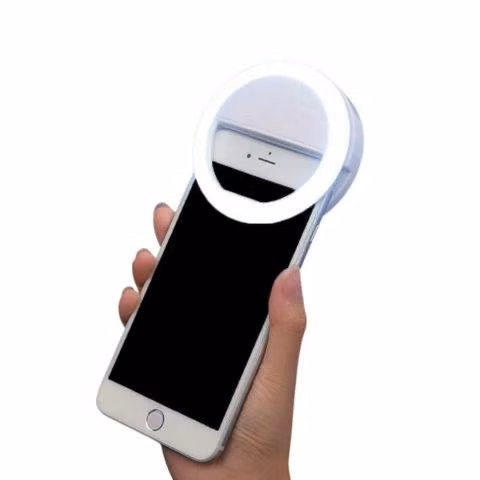 Aro Luz Led Celular Anillo 3 Modos Iluminación GD