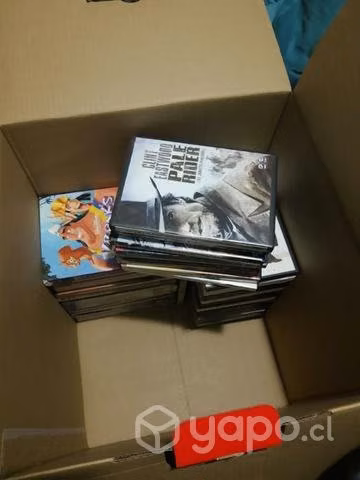 242 DVD (películas listadas en la descripción)