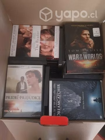 242 DVD (películas listadas en la descripción)